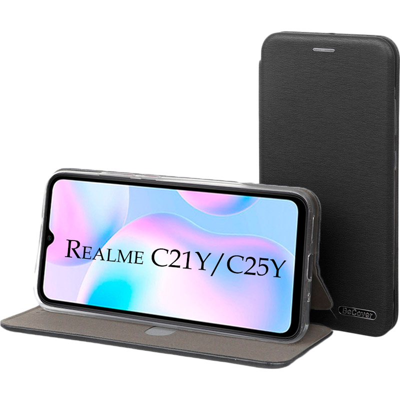 Чохол BeCover Exclusive для Realme C21Y / C25Y Black (707257) Сумісність за моделлю Realme C21Y
