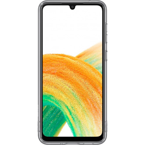 Чехол SAMSUNG Soft Clear Cover для Samsung Galaxy A33 Black (EF-QA336TBEGRU) Тип чехол-накладка