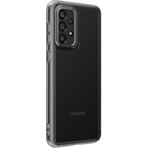 Чехол SAMSUNG Soft Clear Cover для Samsung Galaxy A33 Black (EF-QA336TBEGRU) Цвет черный