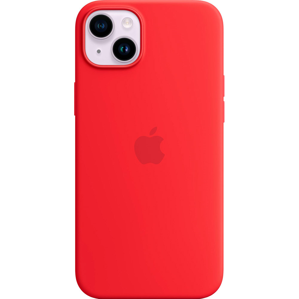 Чохол APPLE для iPhone 14 Plus Silicone Case/MagSafe/(PRODRED) (MPT63ZE/A) Сумісність за моделлю Apple iPhone 14 Plus