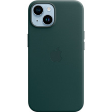 Чохол APPLE для iPhone 14 Leather Case/MagSafe/Forest Green (MPP53ZE/A)