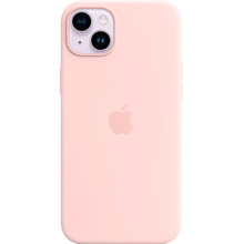 Чехол APPLE для iPhone 14 Plus Silicone Case/MagSafe/Chalk Pink (MPT73ZE/A)