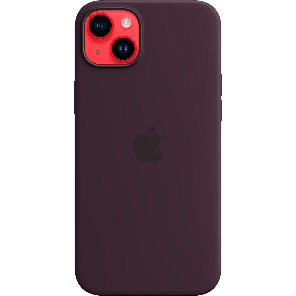 Чохол APPLE для iPhone 14 Plus Silicone Case/MagSafe/Elderberry (MPT93ZE/A) Матеріал силікон