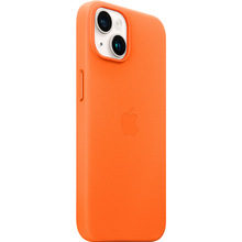 Чохол APPLE для iPhone 14 Leather Case/MagSafe/Orange (MPP83ZE/A)