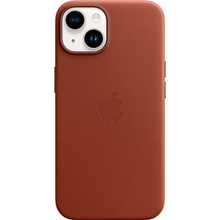 Львів - Чохол APPLE для iPhone 14 Leather Case/MagSafe/Umber (MPP73ZE/A)