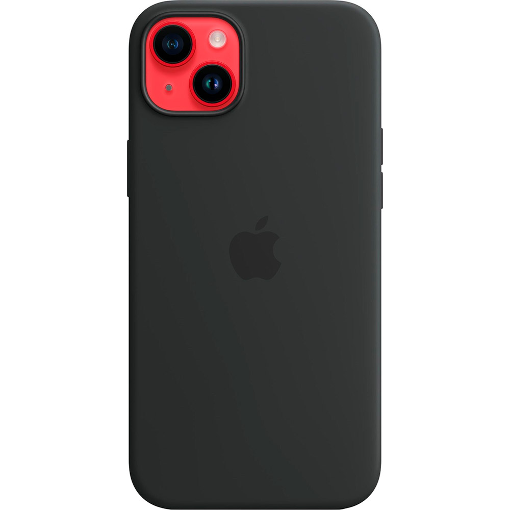 Чохол APPLE для iPhone 14 Plus Silicone Case/MagSafe/Midnight (MPT33ZE/A) Матеріал силікон