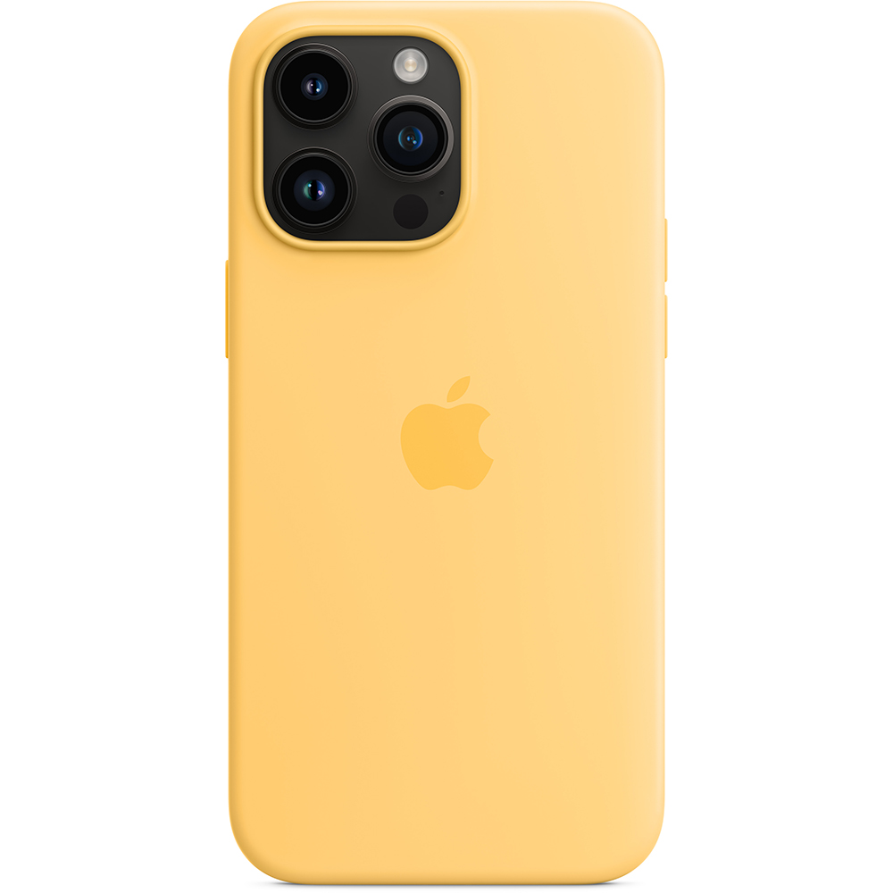 Чехол APPLE для iPhone 14 Pro Max Sil.Case/MagSafe/Sunglow (MPU03ZM/A) Цвет желтый