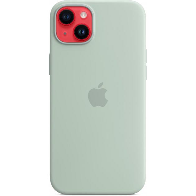 Чохол APPLE для iPhone 14 Plus Silicone Case/MagSafe/Succulent (MPTC3ZE/A) Тип чохол-накладка