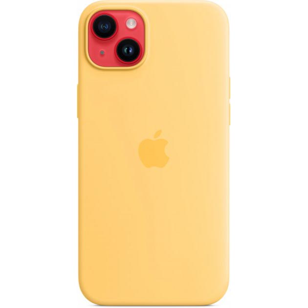 Чехол APPLE для iPhone 14 Plus Silicone Case/MagSafe/Sunglow (MPTD3ZE/A) Тип чехол-накладка