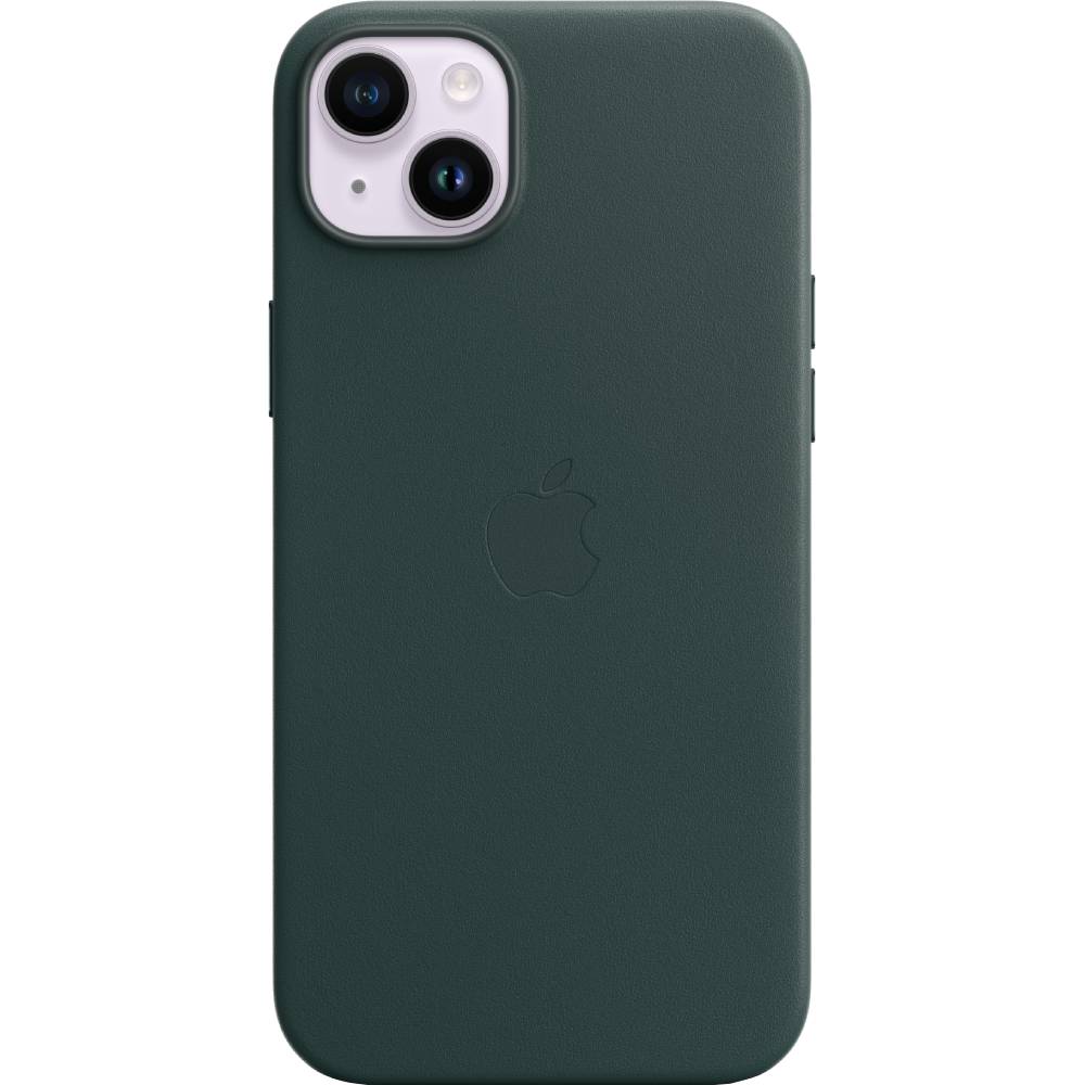 Чехол APPLE для iPhone 14 Plus Leather Case/MagSafe/Forest Grn (MPPA3ZE/A) Совместимость по модели Apple iPhone 14 Plus