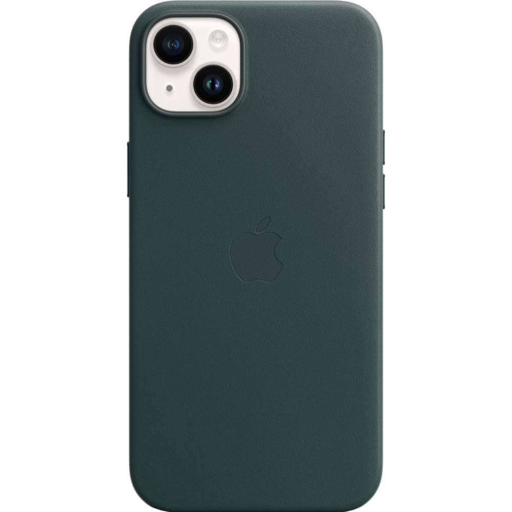 Чехол APPLE для iPhone 14 Plus Leather Case/MagSafe/Forest Grn (MPPA3ZE/A) Чехол APPLE для iPhone 14 Plus Leather Case/MagSafe/Forest Grn (MPPA3ZE/A)