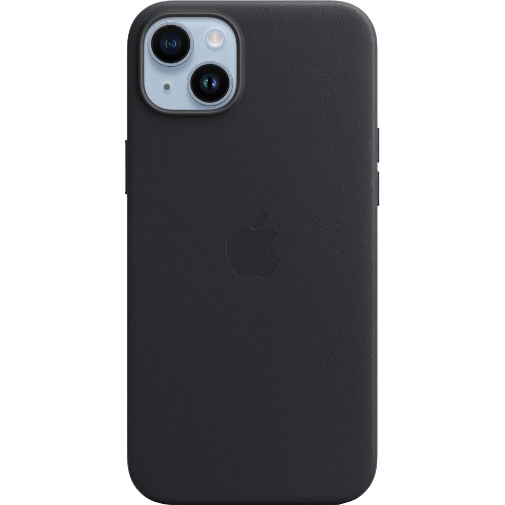 Чохол APPLE для iPhone 14 Plus Leather Case/MagSafe/Midnight (MPP93ZE/A) Тип чохол-накладка