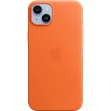 Чохол APPLE для iPhone 14 Plus Leather Case/MagSafe/Orange (MPPF3ZE/A)
