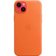 Чохол APPLE для iPhone 14 Plus Leather Case/MagSafe/Orange (MPPF3ZE/A)