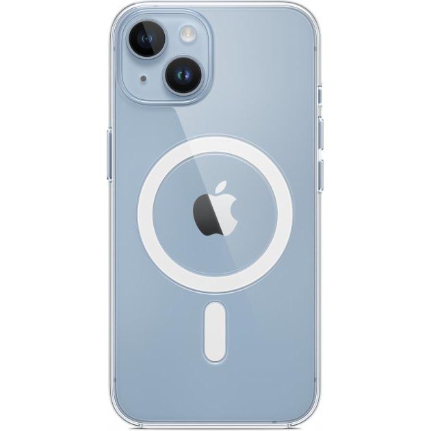 Чохол APPLE для iPhone 14 Clear Case with MagSafe (MPU13ZE/A) Чохол APPLE для iPhone 14 Clear Case with MagSafe (MPU13ZE/A)