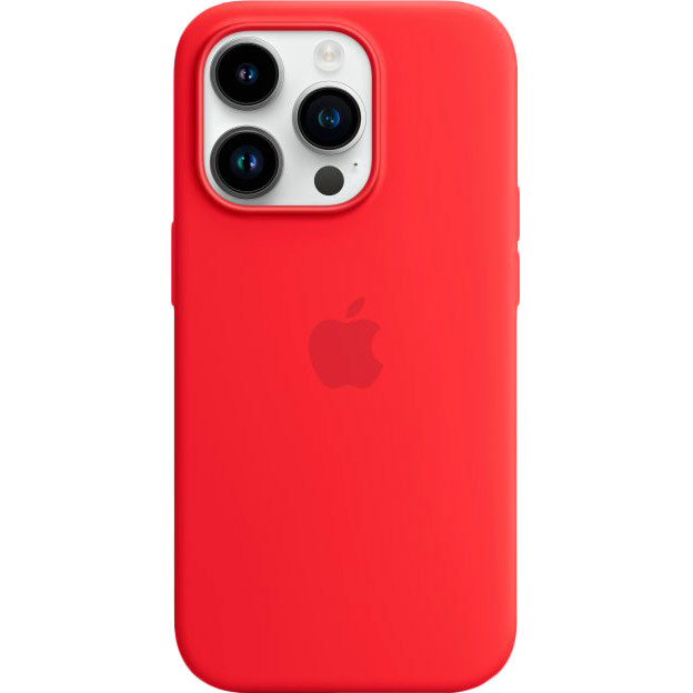 Чохол APPLE для iPhone 14 Pro Silicone Case/MagSafe/(PRODRED) (MPTG3ZE/A) Матеріал силікон