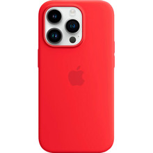 Чехол APPLE для iPhone 14 Pro Silicone Case/MagSafe/(PRODRED) (MPTG3ZE/A)