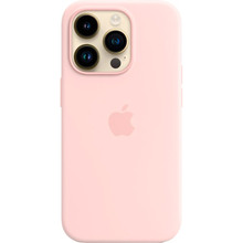 Чохол APPLE для iPhone 14 Pro Silicone Case/MagSafe/Chalk Pink (MPTH3ZE/A)