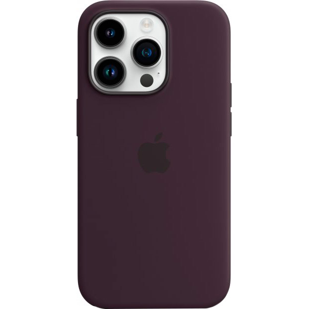 Чехол APPLE для iPhone 14 Pro Silicone Case/MagSafe/Elderberry (MPTK3ZE/A) Материал силикон