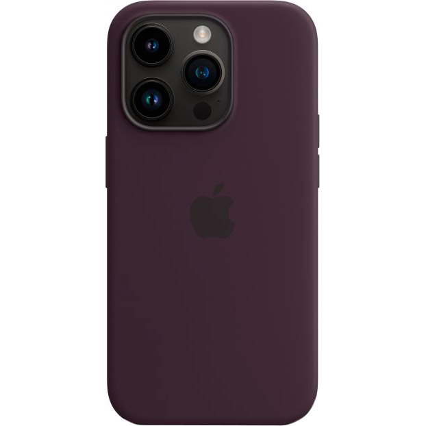 Зовнішній вигляд Чохол APPLE для iPhone 14 Pro Silicone Case/MagSafe/Elderberry (MPTK3ZE/A)