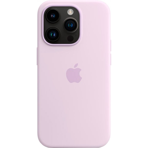 Зовнішній вигляд Чохол APPLE для iPhone 14 Pro Silicone Case/MagSafe/Lilac (MPTJ3ZE/A)