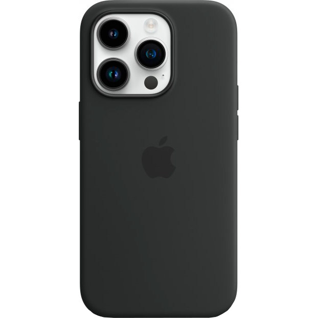 Чехол APPLE для iPhone 14 Pro Silicone Case/MagSafe/Midnight (MPTE3ZE/A) Материал силикон