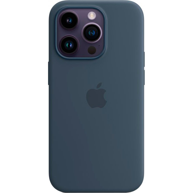Чехол APPLE для iPhone 14 Pro Silicone Case/MagSafe/Storm Blue (MPTF3ZE/A)
