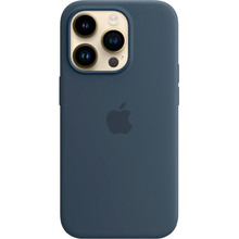 Чехол APPLE для iPhone 14 Pro Silicone Case/MagSafe/Storm Blue (MPTF3ZE/A)