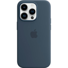 Чехол APPLE для iPhone 14 Pro Silicone Case/MagSafe/Storm Blue (MPTF3ZE/A)