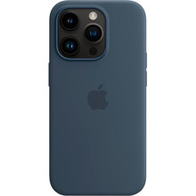 Чехол APPLE для iPhone 14 Pro Silicone Case/MagSafe/Storm Blue (MPTF3ZE/A)