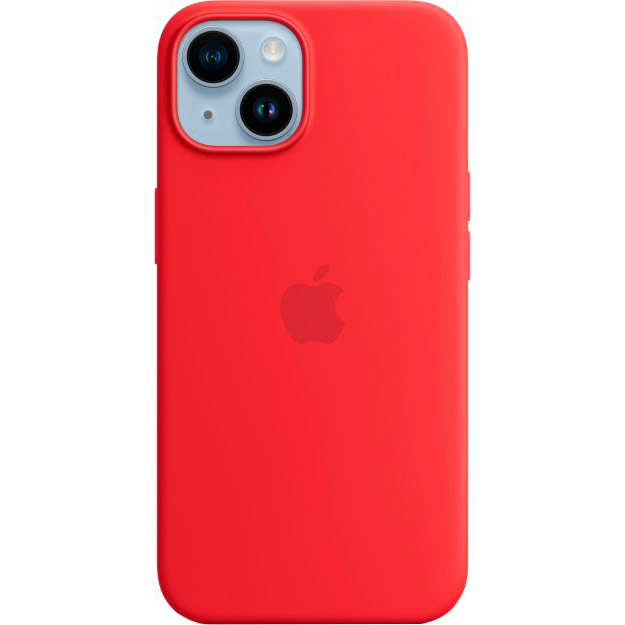 Чохол APPLE для iPhone 14 Silicone Case/MagSafe/PRODUCTRED (MPRW3ZE/A)