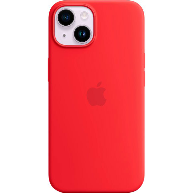 Чехол APPLE для iPhone 14 Silicone Case/MagSafe/PRODUCTRED (MPRW3ZE/A) Цвет красный