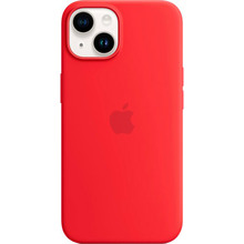 Чехол APPLE для iPhone 14 Silicone Case/MagSafe/PRODUCTRED (MPRW3ZE/A)