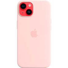 Чохол APPLE для iPhone 14 Silicone Case/MagSafe/Chalk Pink (MPRX3ZE/A)