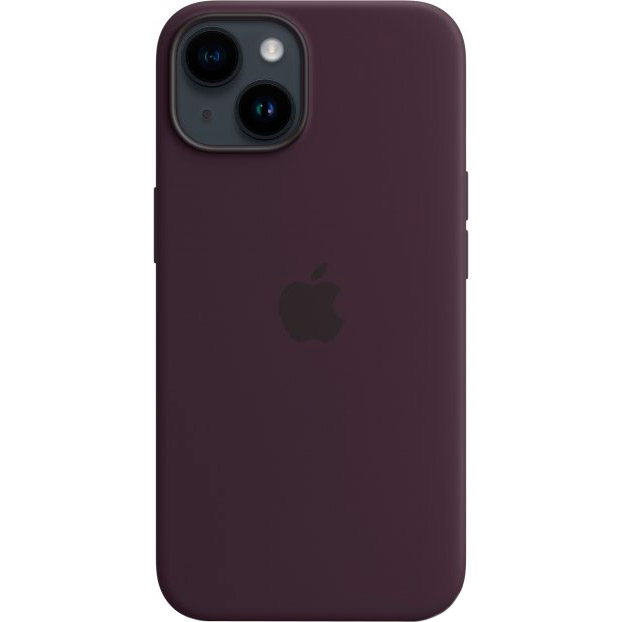 Чохол APPLE для iPhone 14 Silicone Case/MagSafe/Elderberry (MPT03ZE/A) Матеріал силікон