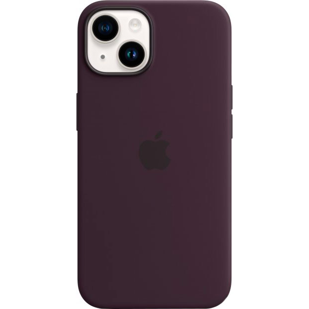 Зовнішній вигляд Чохол APPLE для iPhone 14 Silicone Case/MagSafe/Elderberry (MPT03ZE/A)