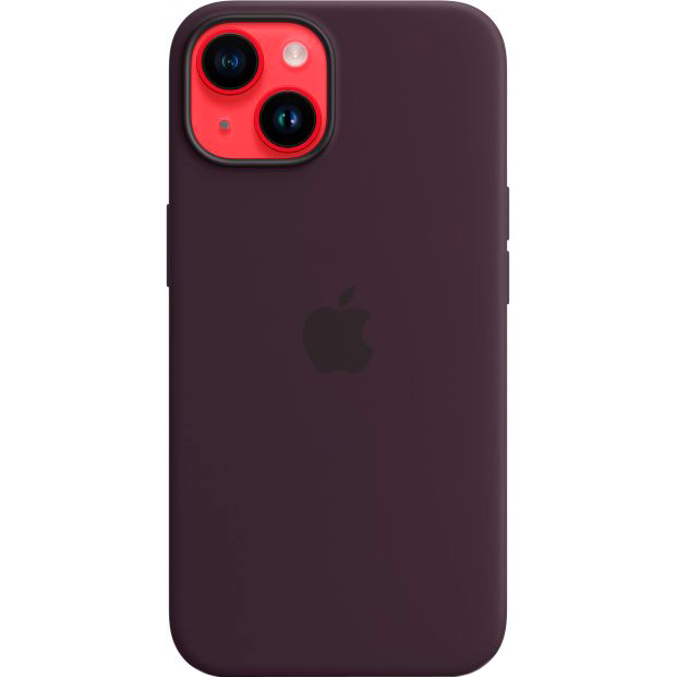 Фото Чохол APPLE для iPhone 14 Silicone Case/MagSafe/Elderberry (MPT03ZE/A)