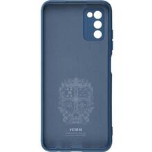 Чохол ArmorStandart ICON Case для Samsung A03s Camera cover Dark Blue (ARM64527)