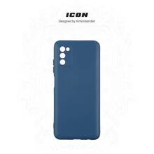 Чохол ArmorStandart ICON Case для Samsung A03s Camera cover Dark Blue (ARM64527)
