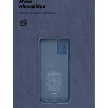 Чохол ArmorStandart ICON Case для Samsung A03s Camera cover Dark Blue (ARM64527)