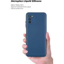 Чохол ArmorStandart ICON Case для Samsung A03s Camera cover Dark Blue (ARM64527)