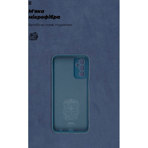 Чехол ArmorStandart ICON Case для Samsung M23 (M236) Camera cover Dark Blue (ARM61665) Цвет синий