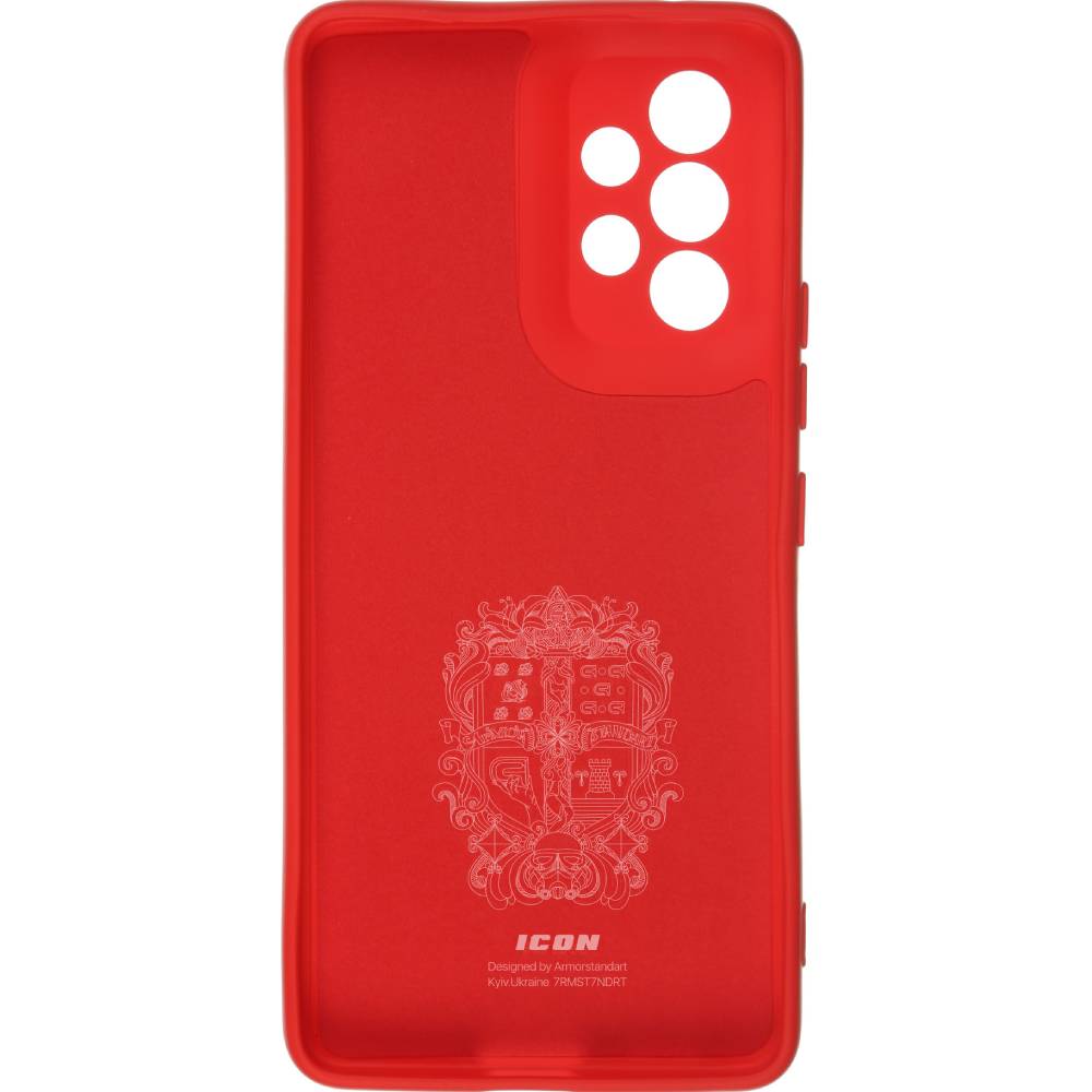 Чехол ArmorStandart ICON Case для Samsung A53 5G (A536) Camera cover Red (ARM61659) Совместимость по модели Samsung Galaxy A53