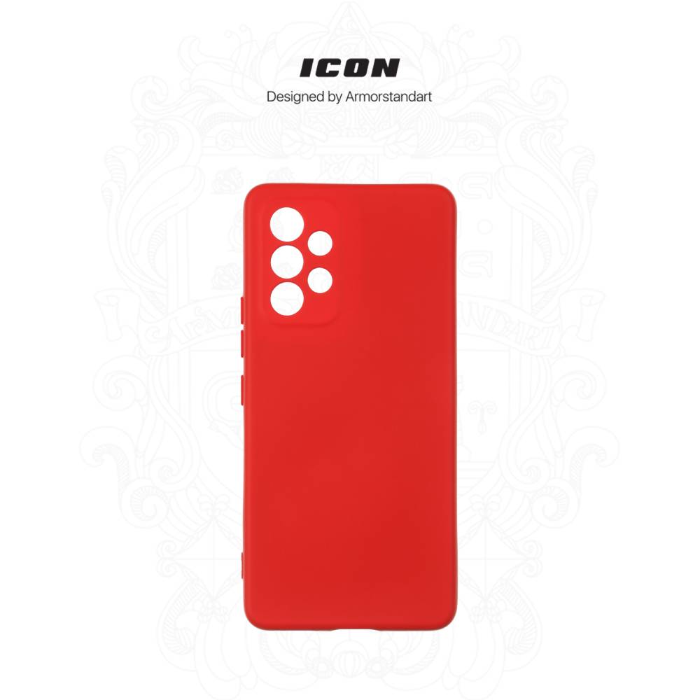 Чехол ArmorStandart ICON Case для Samsung A53 5G (A536) Camera cover Red (ARM61659) Тип чехол-накладка