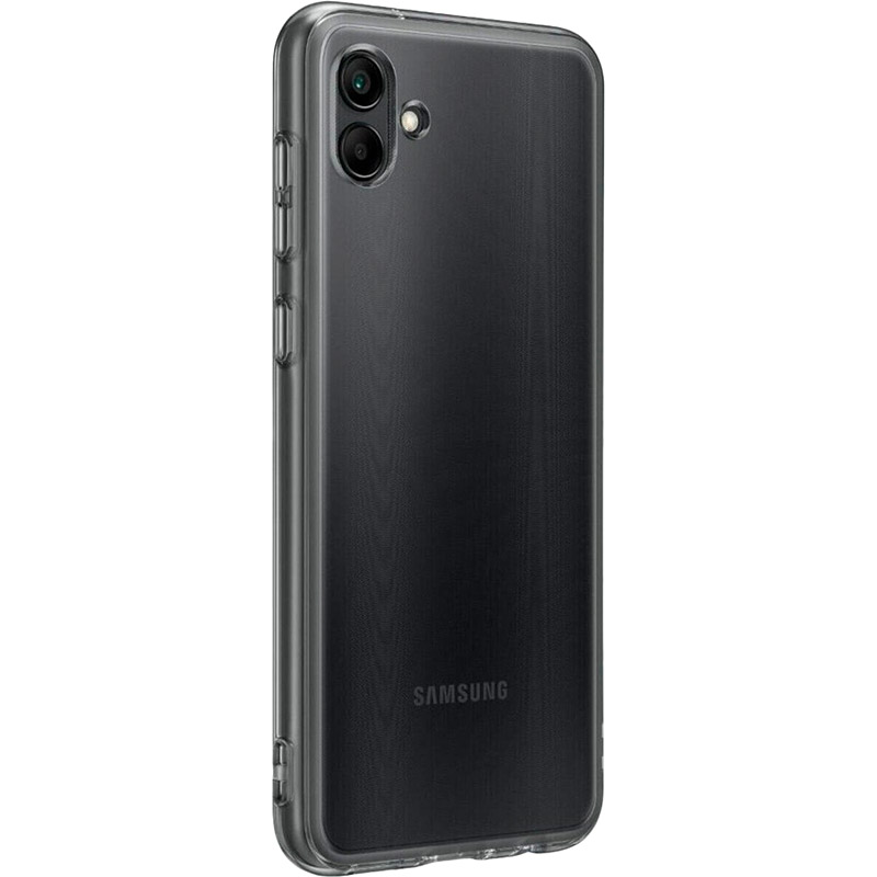 Чехол SAMSUNG Soft Clear Cover для Samsung Galaxy A04 Black (EF-QA045TBEGRU) Совместимость по модели Samsung Galaxy A04