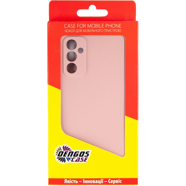 Чохол DENGOS Carbon Soft для Samsung Galaxy M13 Pink (DG-TPU-SOFT-10) Матеріал силікон