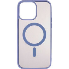 Чехол ColorWay Smart Matte для Apple iPhone 14 Plus MagSafe Light Blue (CW-CSMMSAI14PL-LB)