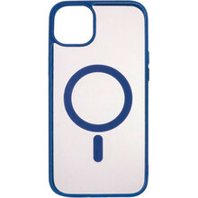 Чехол ColorWay Smart Matte для Apple iPhone 14 Plus MagSafe Blue (CW-CSMMSAI14PL-BU)