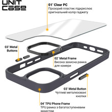 Чохол ARMORSTANDART Unit для Apple iPhone 14 Plus Black (ARM62487)