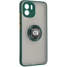 Чохол ARMORSTANDART Frosted Matte Ring для Xiaomi Redmi A2 Dark Green (ARM68375)